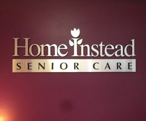 Home Instead Senior Care Interior Sign